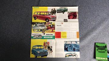 AUSTIN  SEVEN SALOON + COUNTRYMAN+ ORIGINELE PRIJSLIST 1971 beschikbaar voor biedingen