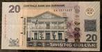 🇸🇷 SURINAME 20 dollar 2️⃣0️⃣1️⃣2️⃣, Postzegels en Munten, Bankbiljetten | Nederland, Ophalen of Verzenden