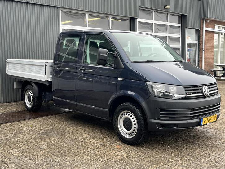 Volkswagen Transporter 2.0 TDI DC 4Motion 4x4 Euro 6 Pick-up, Auto's, Bestelauto's, Bedrijf, Te koop, 4x4, ABS, Airbags, Airconditioning