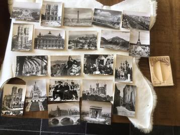 Oude ansichtkaarten uit o.a Paris, London,Lyon,Nice,Reims,Aj beschikbaar voor biedingen