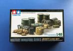 Tamiya	32510	Jerry Can Set	1/48, Hobby en Vrije tijd, Modelbouw | Auto's en Voertuigen, Tank, Verzenden, 1:32 tot 1:50, Nieuw
