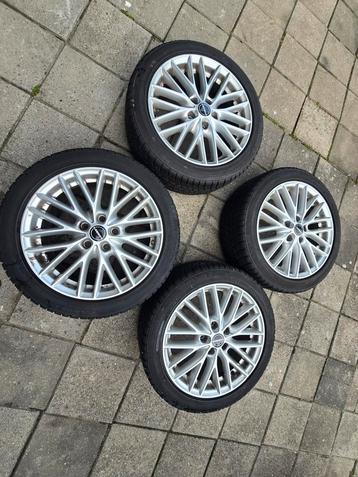 Seat leon ibiza borbet bs5 winterbanden 17 inch beschikbaar voor biedingen