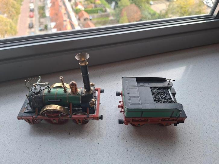 Märklin Stoomlocomotief met Kolenwagen, Hobby en Vrije tijd, Modeltreinen | H0, Gebruikt, Locomotief, Wisselstroom, Märklin, Analoog