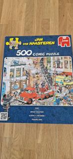 Puzzel Jan van Haasteren Brand meester!, Ophalen of Verzenden, 500 t/m 1500 stukjes, Gebruikt, Legpuzzel