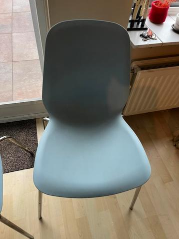 6 ikea Lidas eetkamerstoelen