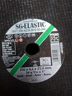 PFERD SG-ELASTIC doorslijpschijf 350mm, Doe-het-zelf en Verbouw, Ophalen of Verzenden, Gebruikt, 1200 watt of meer, Overige typen