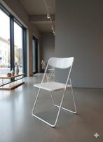 IKEA - Klapstoel - Wit - Niels Gammelgaard, Huis en Inrichting, Stoelen, Ophalen, Gebruikt, Wit, Eén
