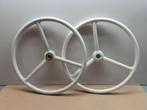 Vintage stuurwiel diameter ca. 44 cm wit, Auto-onderdelen, Ophalen of Verzenden