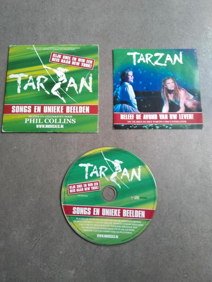 Tarzan musical cd/dvd, Cd's en Dvd's, Cd's | Overige Cd's, Zo goed als nieuw, Ophalen of Verzenden