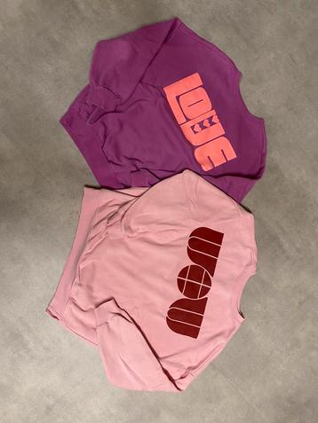 2x sweater / trui 152 beschikbaar voor biedingen