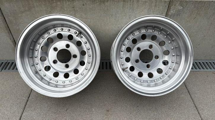4 american racing velgen 15x8,5” multisteek, Auto diversen, Autosport-onderdelen, Gebruikt, Ophalen