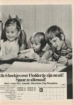 Retro reclame 1968 Nutricia Nutroma Floddertje boekjes, Verzamelen, Verzenden, Overige typen