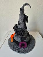 Zelfgehaakte Heksenhoed , Witch hat, Ophalen of Verzenden, Nieuw, Overige typen