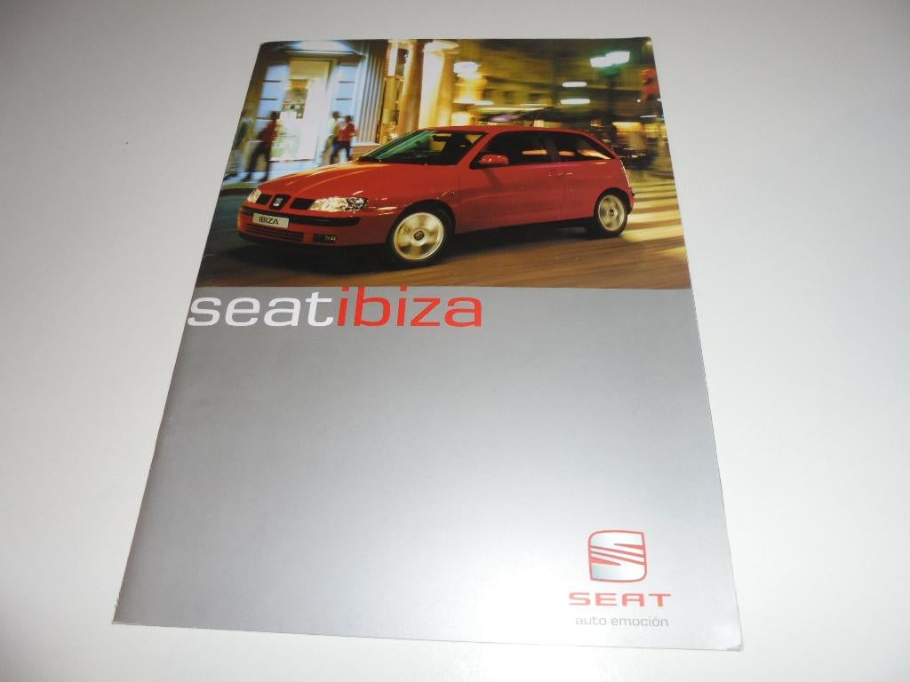 brochure Seat Ibiza  2001, Ophalen of Verzenden, Zo goed als nieuw, Overige merken