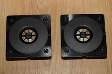 Philips vintage circular Isophase tweeter set in goede staat beschikbaar voor biedingen