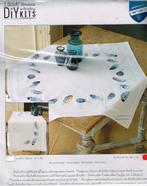 Cado vervaco borduurpakket dekservet, pluimpjes oude prijs, Ophalen of Verzenden, Nieuw, Handborduren, Borduurpakket