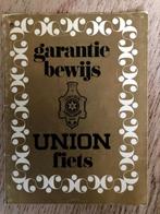 Oud garantiebewijs van een Union Fiets uit 1979, Verzamelen, Overige Verzamelen, Gebruikt, Ophalen