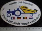 sticker trekkers club de roompot wissenkerke logo, Verzenden, Zo goed als nieuw, Bedrijf of Vereniging