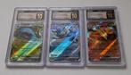 CGC 10 pristine - Charizard - Blastoise - Venusaur - JP 2023, Ophalen of Verzenden, Nieuw, Meerdere kaarten, Foil