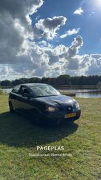 Seat Ibiza 1.4 16V 63KW 3DRS 2007 Zwart, Auto's, Seat, Voorwielaandrijving, 4 cilinders, Origineel Nederlands, Handgeschakeld