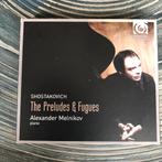 Shostakovich: The preludes & Fugues/Melnikov (2cd+1dvd) HM, Cd's en Dvd's, Cd's | Klassiek, Ophalen of Verzenden, Zo goed als nieuw