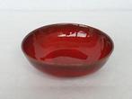Vintage rode keramieken schaal, Antiek en Kunst, Antiek | Keramiek en Aardewerk, Ophalen of Verzenden