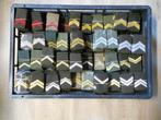 Rangen KL (emblemen) Nederlands leger (meer dan op foto), Ophalen of Verzenden, Landmacht, Nederland, Embleem of Badge