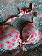 Bikinitop met bloemetjes en push-up maat 75C, Kleding | Dames, Badmode en Zwemkleding, H&M, Nieuw, Ophalen of Verzenden, Roze