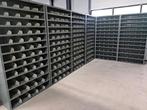 PER 2 STUKS €300,-  magazijnkasten vakkenkast schottenkast, Ophalen, Gebruikt, 25 tot 50 cm, 150 tot 200 cm