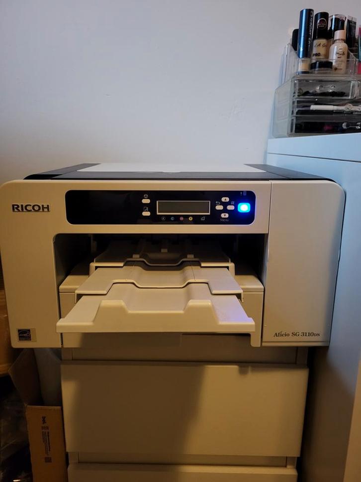 RICOH Aficio SG 3110DN sublimatie printer, Computers en Software, Printers, Gebruikt, Printer, Overige technieken, Kleur printen