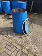 Stalen tonnen voor vuurton, 150 liter of meer, Ophalen of Verzenden, Zo goed als nieuw, Metaal