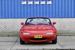 Mazda MX-5 1.6i-16V Aut. Miata automaat low milages, Auto's, Mazda, Automaat, Gebruikt, Zwart, 4 cilinders