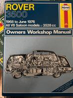 Haynes Werkplaatshandboek Rover 3500 (1968-1976), Ophalen of Verzenden