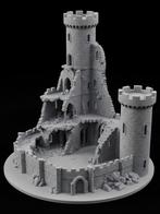 Dungeons & Dragons Ruïne Kasteel Modelbouw, Overige merken, Gebruikt, 1:50 of kleiner, Overige typen