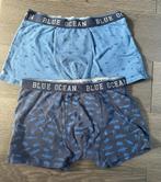Blue Ocean 2 katoenen heren boxershorts boxers blauw maat S, Verzenden, Blauw, Blue Ocean, Boxer