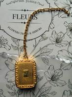 Vintage Swiss Reuge Miniatuur Muziekdoosje met kettinkje, Antiek en Kunst, Curiosa en Brocante, Ophalen