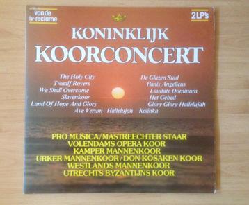 LP / Koninklijk Koorconcert ( 2 LP's) beschikbaar voor biedingen