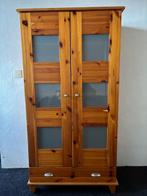 grenen kast, Ophalen, Gebruikt, Glas, 50 tot 100 cm