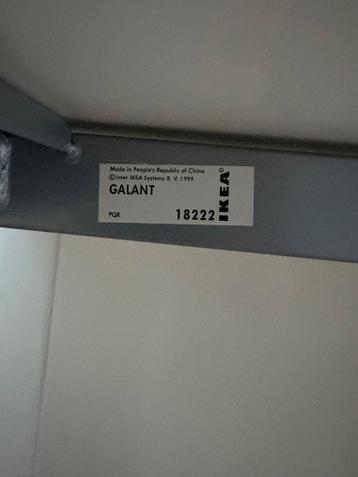 Ikea Galant bureau wit - afbeelding 4