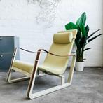 Vitra - Cité - Fauteuil - Geel/Creme - Jean Prouvé - TOPstaa, Stof, Gebruikt, Overige kleuren, Verzenden