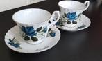 Richmond Bone China set van 2 kop en schotel, Verzamelen, Porselein, Kristal en Bestek, Ophalen of Verzenden, Gebruikt, Kop en/of schotel