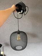 Mooie zwarte hanglamp, Huis en Inrichting, Ophalen, Zo goed als nieuw, Minder dan 50 cm