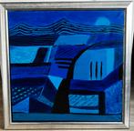 Ronald Boonacker - Acryl op canvas - 100x100 cm, Ophalen