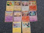 Partij van 10 pokemon kaarten, Ophalen of Verzenden, Zo goed als nieuw, Meerdere kaarten