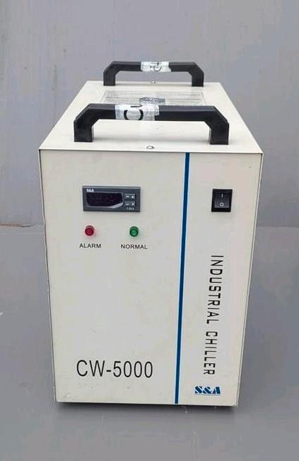 S&A CW-5000AG Industriële Waterkoeler - CO₂ Laser, CNC, Witgoed en Apparatuur, Airco's, Gebruikt, Mobiele airco, Minder dan 60 m³