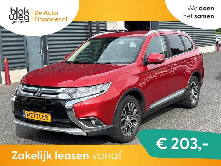 Mitsubishi Outlander 2.0 Executive Edition, 7 p € 11.950,0, Auto's, Mitsubishi, Bedrijf, Te koop, Outlander, ABS, Achteruitrijcamera