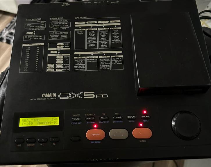 Yamaha QX5FD Sequencer - Vintage!, Muziek en Instrumenten, Soundmodules, Gebruikt, Yamaha, Ophalen of Verzenden