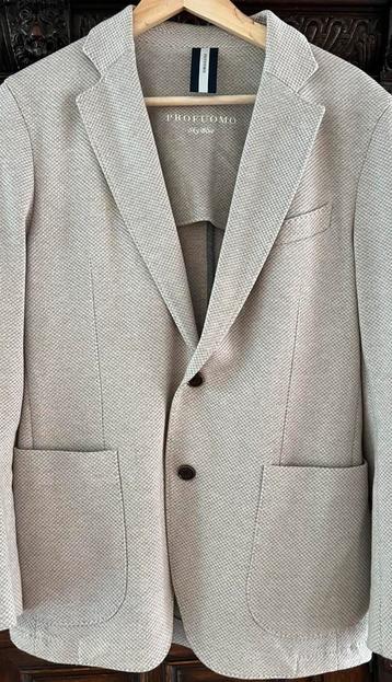 Profuomo - Beige Knitted Colbert. Maat M. Als nieuw. beschikbaar voor biedingen