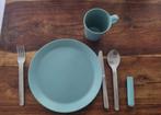 Mepal servies + bestek - 1 persoon, Huis en Inrichting, Keuken | Servies, Ophalen, Overige materialen, Zo goed als nieuw, Overige stijlen