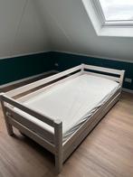 1 persoonsbed, 90 cm, Gebruikt, Eenpersoons, Wit